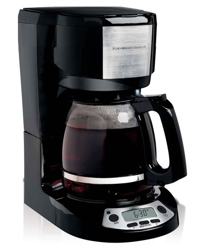 Hamilton Beach 49615 Digital LCD 12-Cup Coffeemaker (Open Box)
