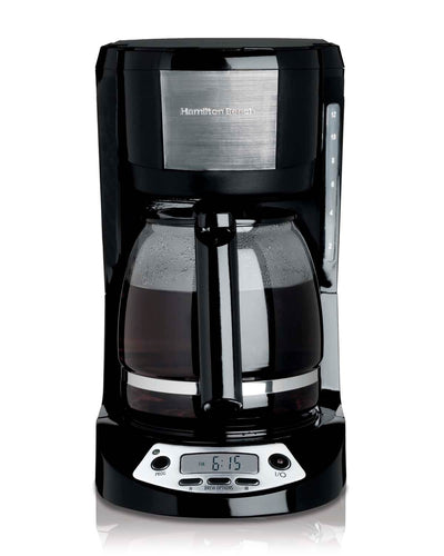 Hamilton Beach 49615 Digital LCD 12-Cup Coffeemaker (Open Box)