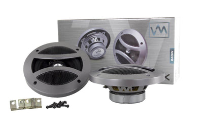 2) VM Audio EXS525.2 5.25" Car Speakers + 2) EXS650.3 6.5" Car 3-Way Speakers