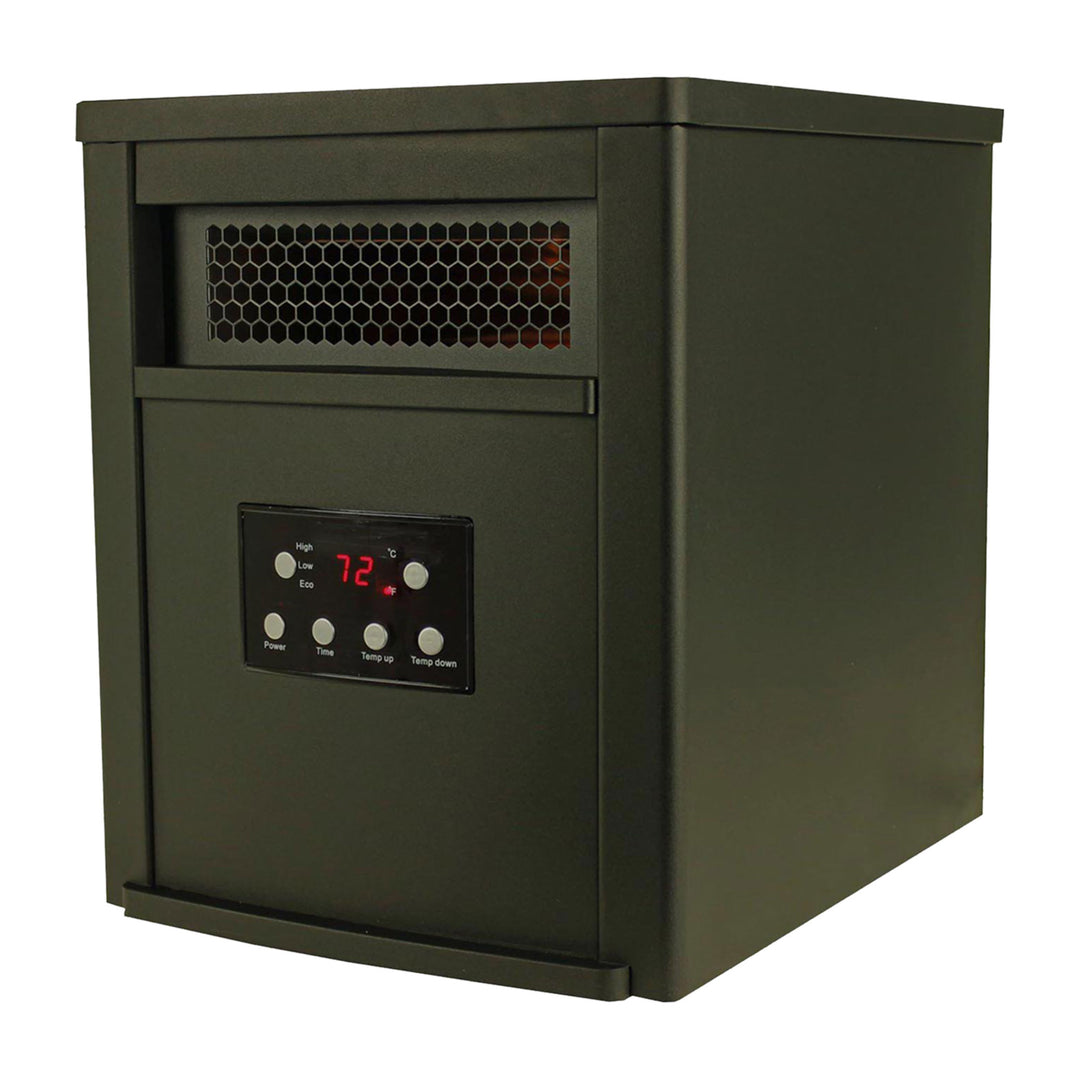 LifeSmart LifePro 6 Element 1500W Electric Infrared Quartz Indoor Space Heater