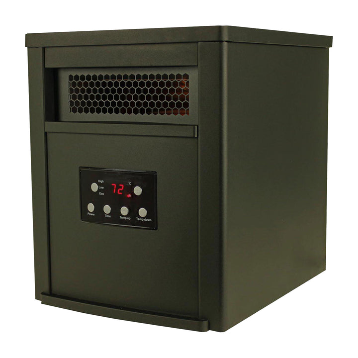 LifeSmart LifePro 6 Element 1500W Electric Infrared Quartz Indoor Space Heater