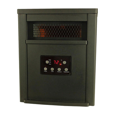 Lifesmart 6 Element 1500W Electric Infrared Quartz Space Heater (Open Box)