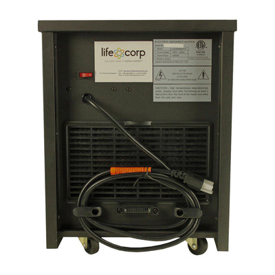 Lifesmart 6 Element 1500W Electric Infrared Quartz Space Heater (Open Box)