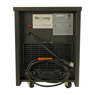 Lifesmart 6 Element 1500W Portable Electric Infrared Quartz Space Heater (Used) - VMInnovations