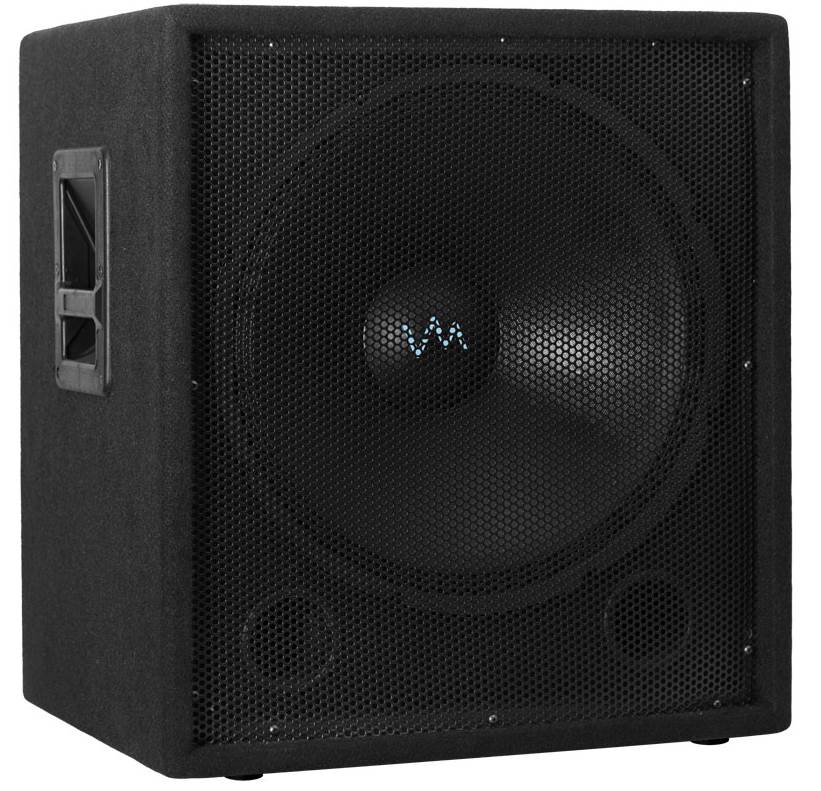 VM Audio VAS18SUB 18" 2000 Watt Passive Sub DJ Speaker Pro Subwoofer (Open Box)