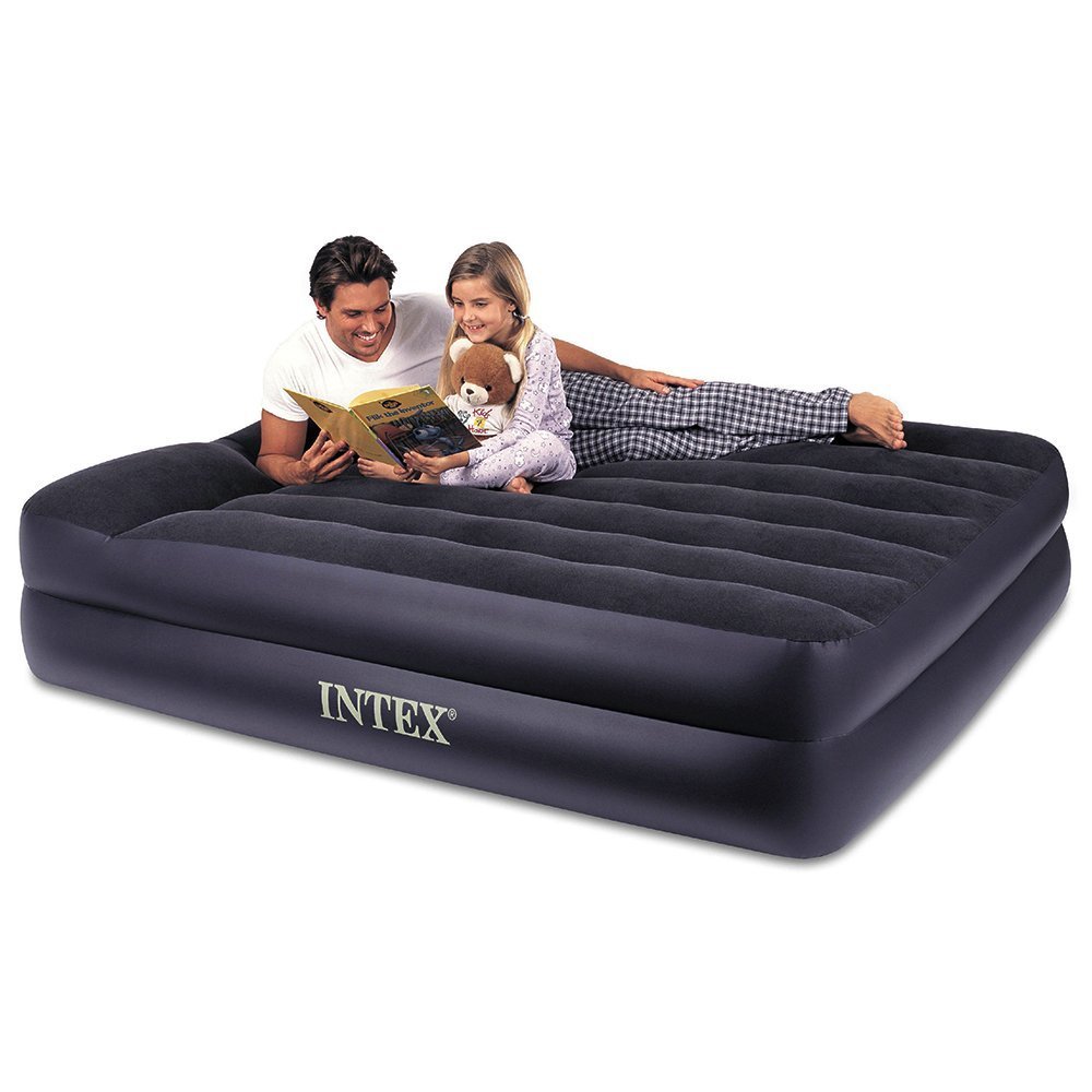 Intex Raised Air Bed with Built In Pump & Intex Air Bed w/Built In Air Pump