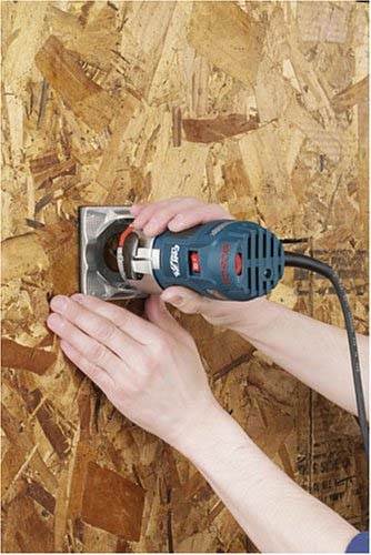 Bosch PR20EVSK Palm Grip 5.6A 1-HP Fixed-Base Variable-Speed Router (Used)