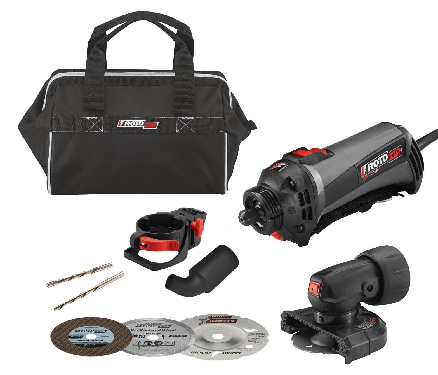 RotoZip 120-Volt RotoSaw+ Variable Speed Spiral Saw Kit w/ZipMate - Open Box