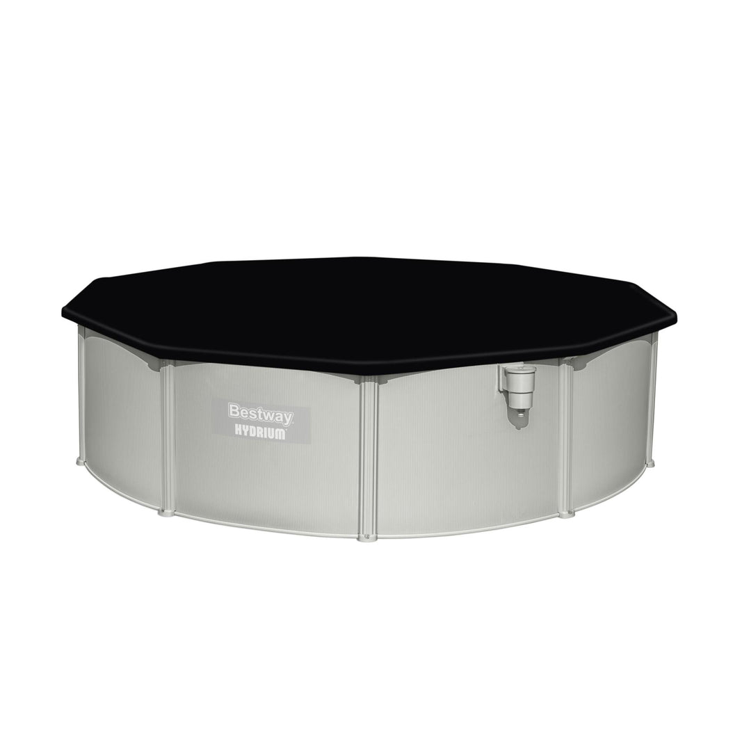 Bestway Hydrium 15' x 48" Steel Wall Above Ground Pool Set, Gray (For Parts)