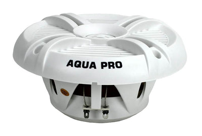 2) Pyle PLMRX67 6.5" 250W 2-Way Marine Speakers + PLMR20W In-Dash MP3 Receiver