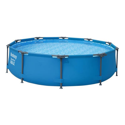 Bestway 10' x 30" Round Steel Pro MAX Hard Side Swimming Pool Set (For Parts)