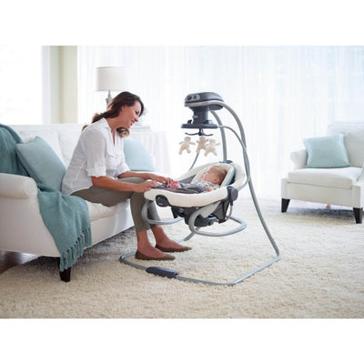 Graco DuetSoothe LX Infant Baby Swing and Rocker – Winslet | 1852655 - Open Box