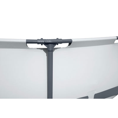 Bestway Steel Pro 12' x 30" Frame Above Ground Pool Set with INTEX Pool Cover