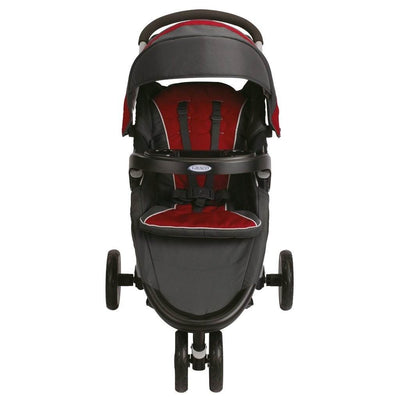 Graco FastAction Fold Sport Click Connect Stroller - Chili Red - Open Box