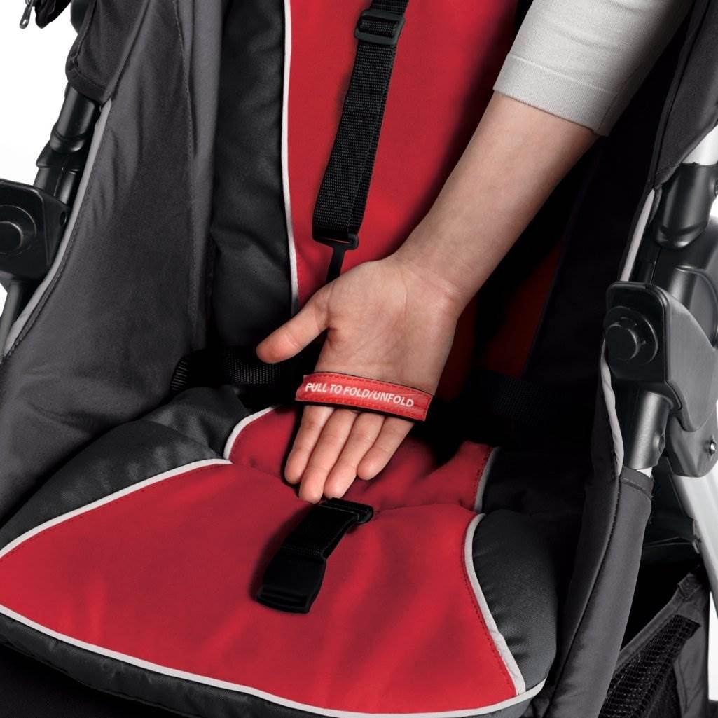Graco FastAction Fold Sport Click Connect Stroller - Chili Red - Open Box