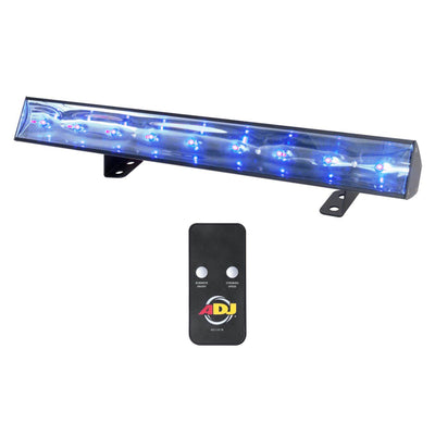 American DJ UV Bar 50 IR Ultraviolet LED Black Light Wash Fixture)