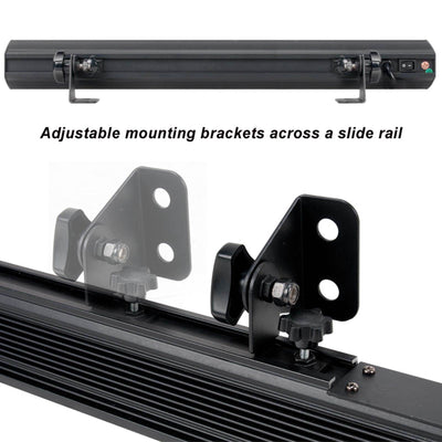 American DJ UV Bar 50 IR Ultraviolet LED Black Light Wash Fixture)