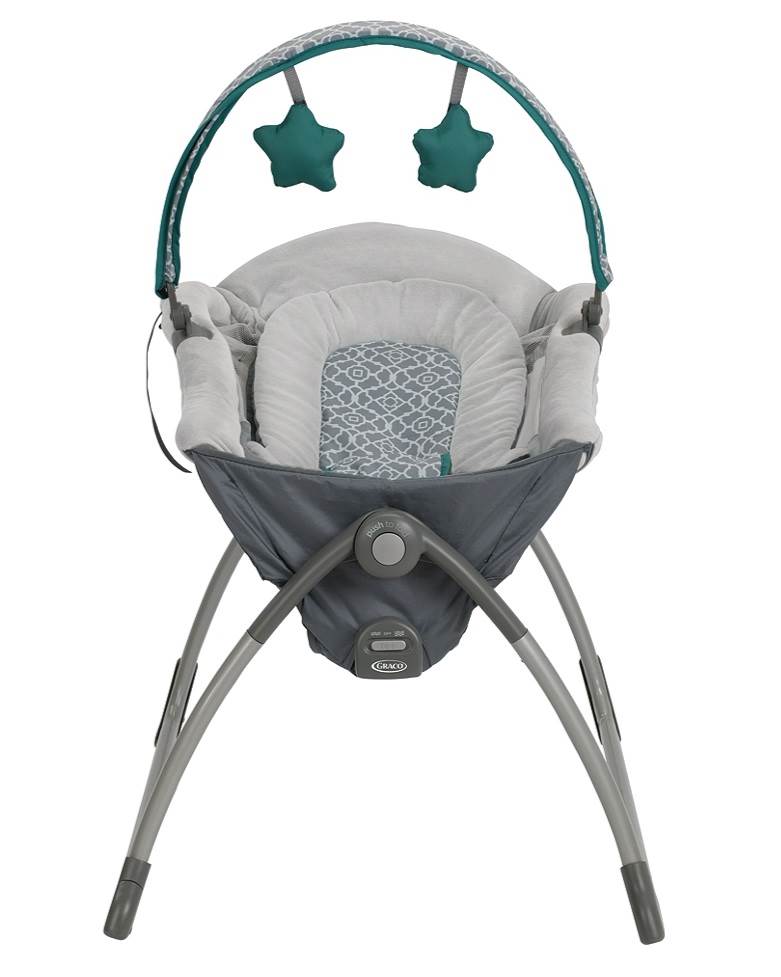 Graco Little Lounger Baby/Infant Rocker Sleeper – Ardmore | 1875063 (Open Box)