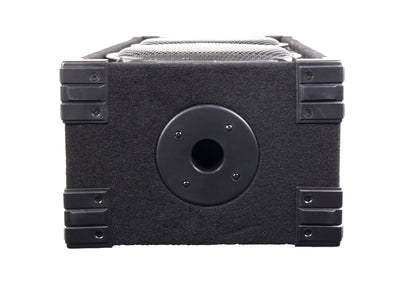 2) VM Audio VAS4212P 3600W 4-Way Dual 12" DJ Loud Speakers + Cables & Tripods