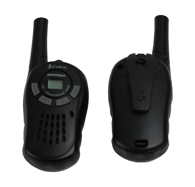 4 COBRA MicroTalk CX115A 16-Mile 22-Channel FRS/GMRS 2-Way Walkie Talkie Radios