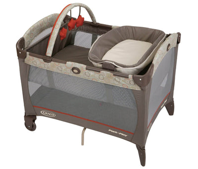 Graco Pack 'n Play On-The-Go Baby Travel Folding Playard - Forecaster - Open Box