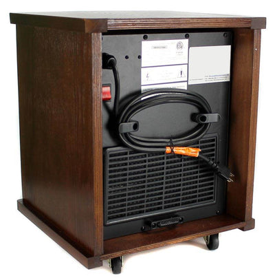 LifeSmart LifePro 6 Element 1500W Portable Infrared Quartz Space Heaters (Pair) - VMInnovations