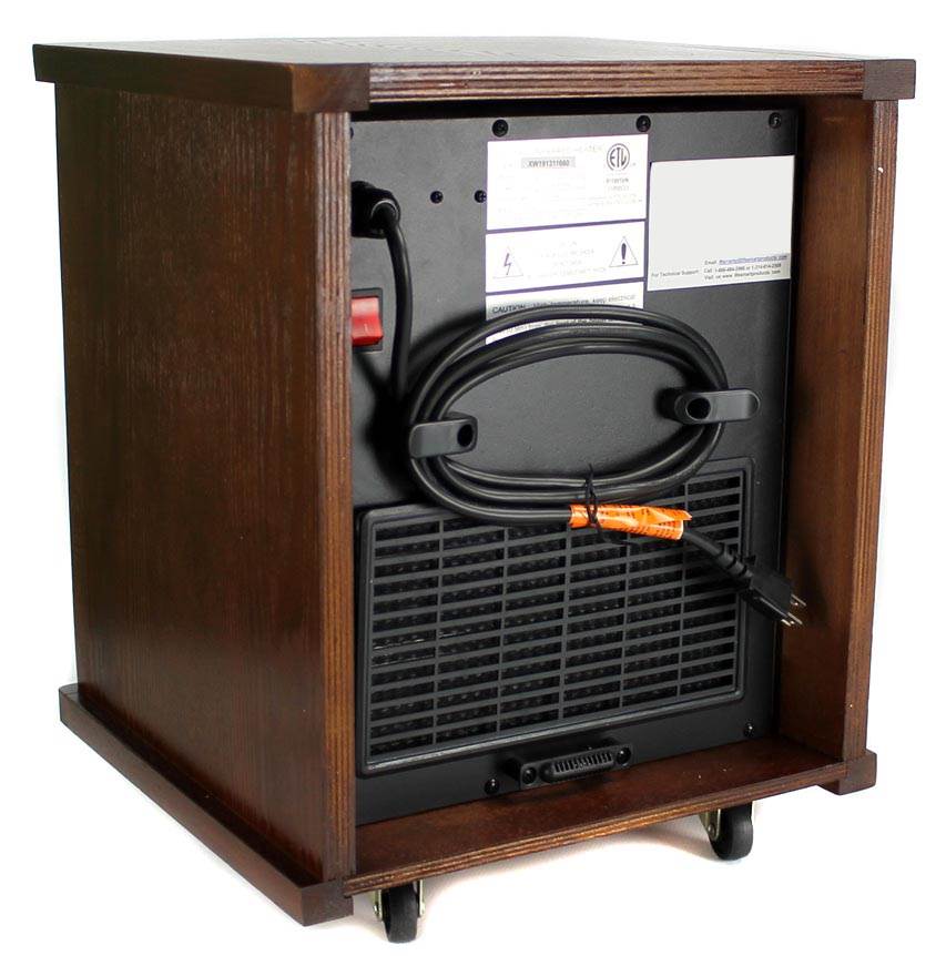 LifeSmart LifePro 6 Element 1500W Portable Infrared Quartz Space Heaters (Pair) - VMInnovations