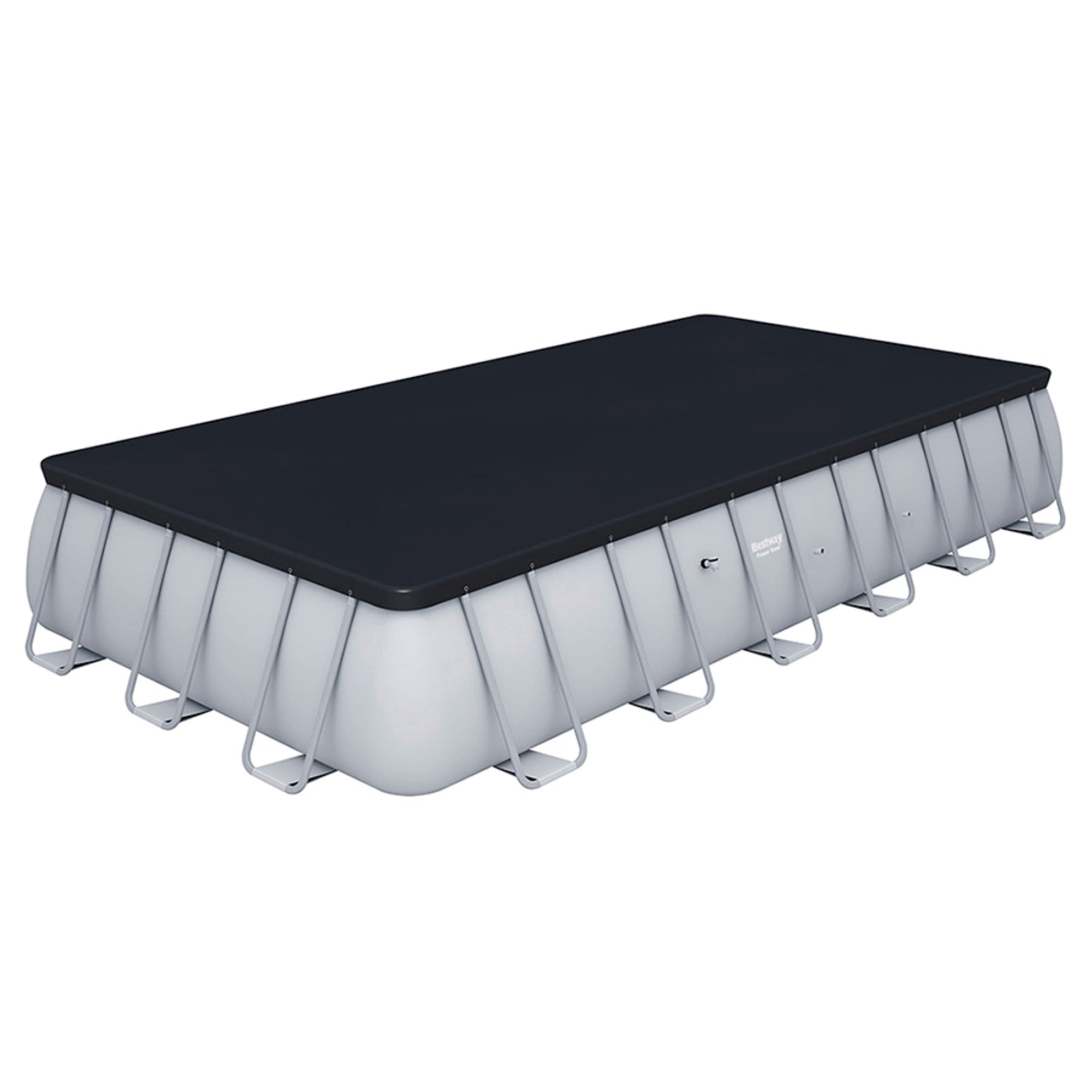 Bestway 56542E 24' x 12' x 52" Power Steel Frame Above Ground Swimming Pool Set - VMInnovations