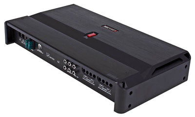 MB Quart RA480.4 480 Watt 4-Channel Car Audio Amplifier Stereo + 8 Ga Amp Kit
