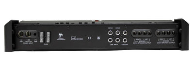 MB Quart RA480.4 480 Watt 4-Channel Car Audio Amplifier Stereo + 8 Ga Amp Kit