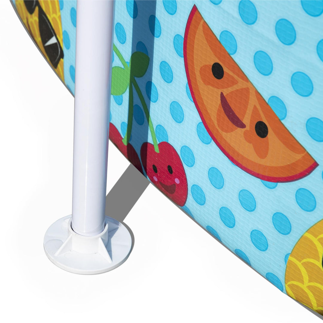 Bestway 8 Ft x 20 In UV Careful Splash in Shade Spray Round Pool, Fruit (Used) - VMInnovations
