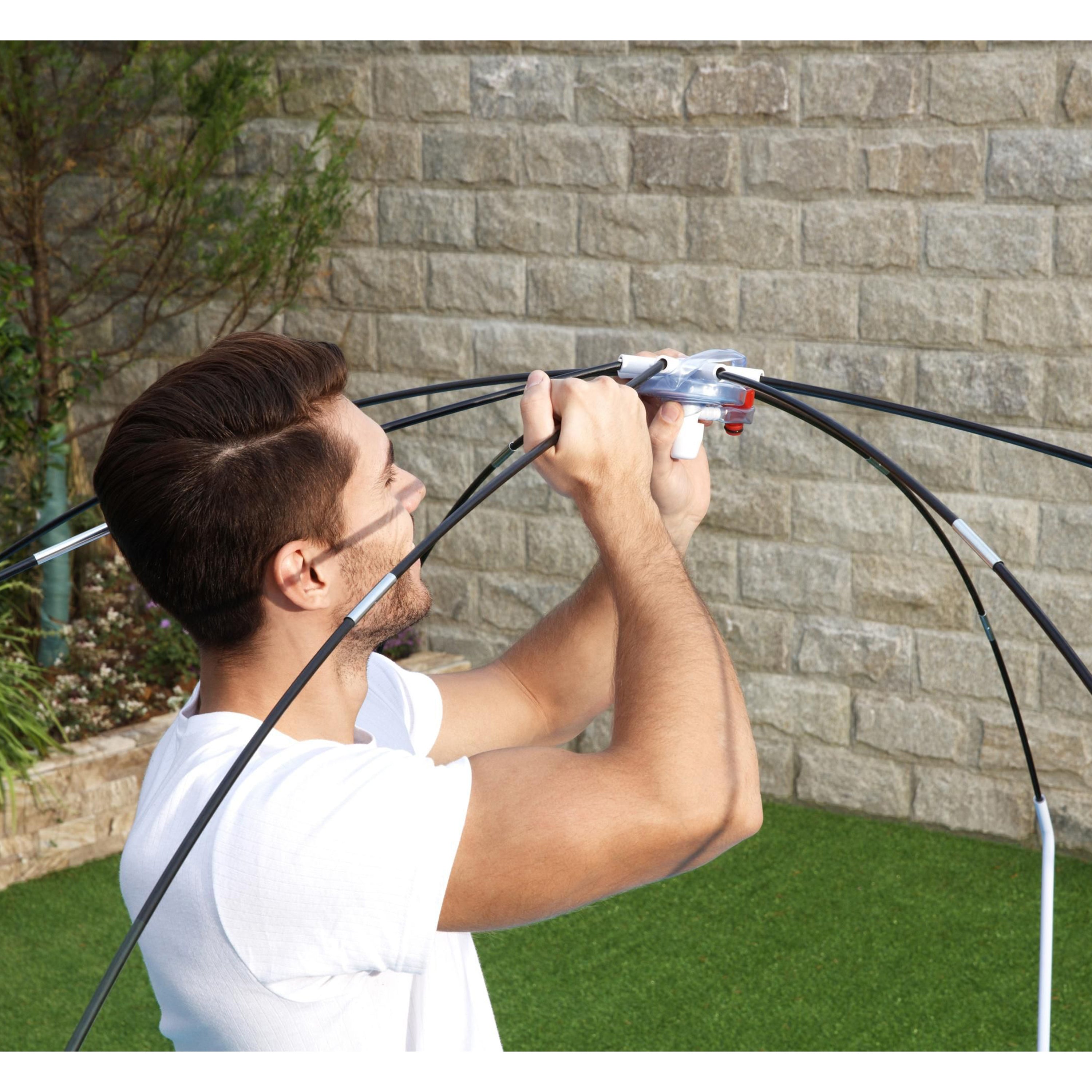 Bestway 8 Ft x 20 In UV Careful Splash in Shade Spray Round Pool (Open Box) - VMInnovations
