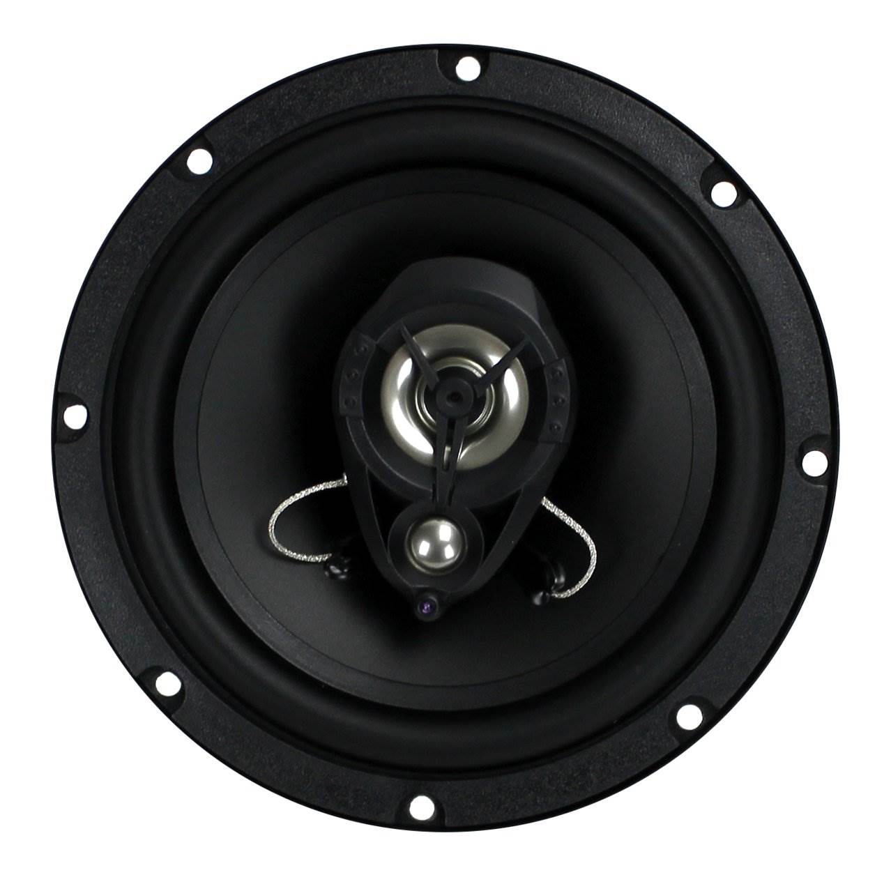 Renegade RX62 6.5" 200 Watt 3-Way 4-ohm Car Audio Coaxial Speakers (Pair) (Used)