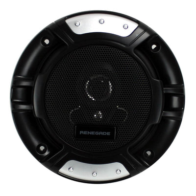 2) Renegade 5.25" 160 Watt 2-Way Car Audio Coaxial Speakers Stereo (Open Box)