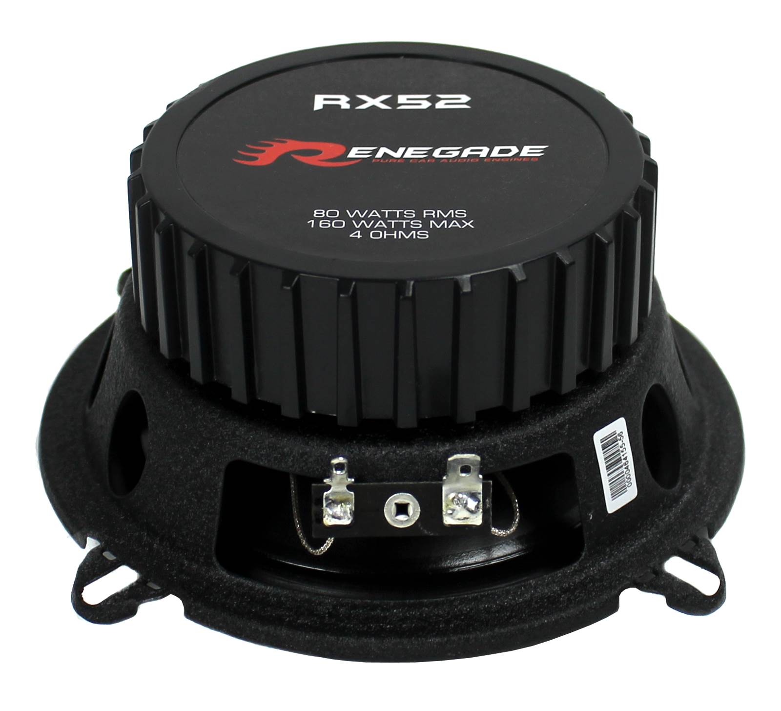 2) Renegade 5.25" 160 Watt 2-Way Car Audio Coaxial Speakers Stereo (Open Box)
