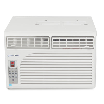Cool Living AC 6000 BTU 12.1 EER Energy Star Window Mount Room Air Conditioner