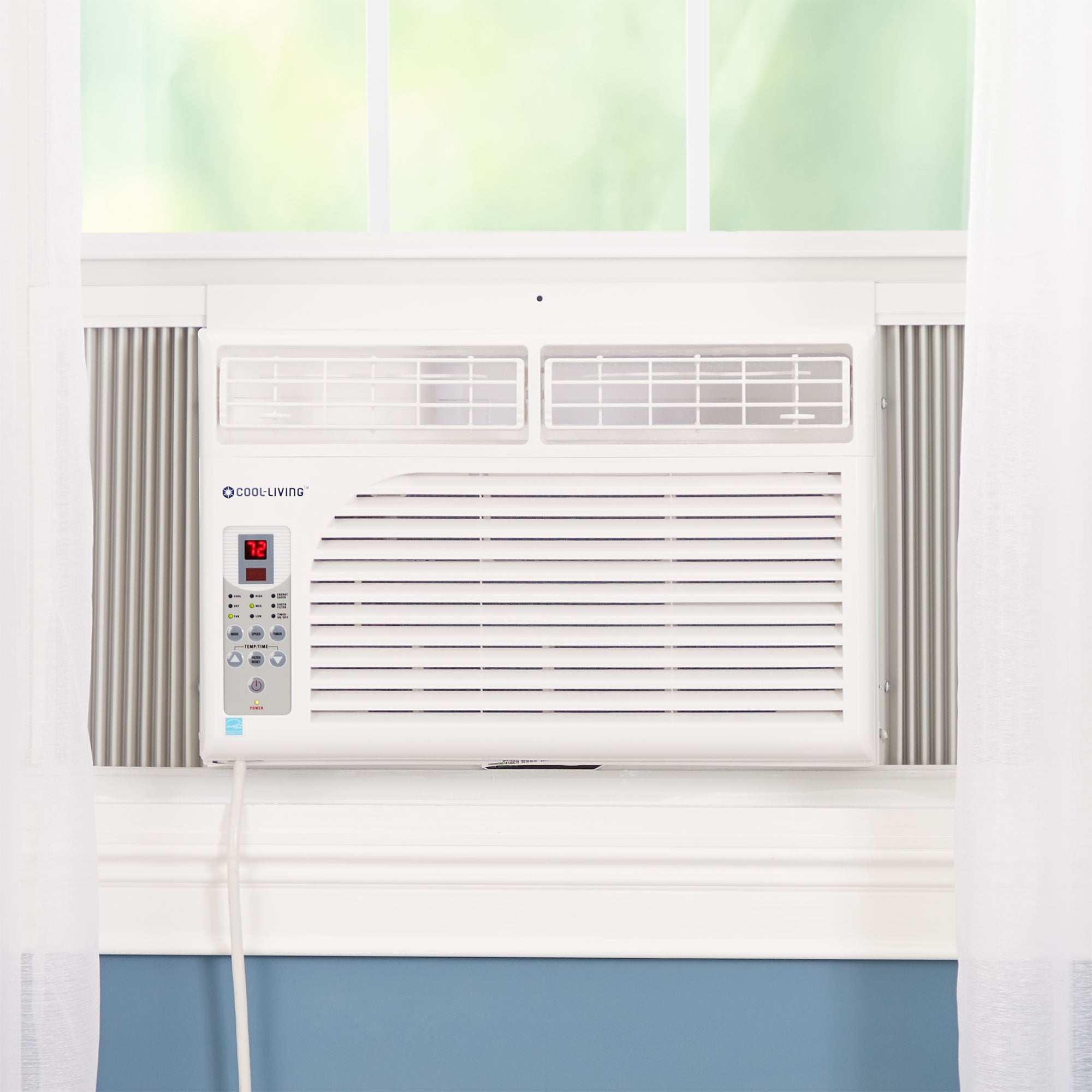 Cool Living 6,000 BTU Energy Star Efficient Window Air Conditioner (Open Box)