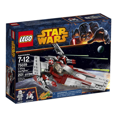 Haden Dorset 1.7 Liter Stainless Steel Electric Kettle with Auto Shut Off, Beige + LEGO® Star Wars™ Revenge of the Sith V-Wing Starfighter w/ 2 Minifigures | 75039