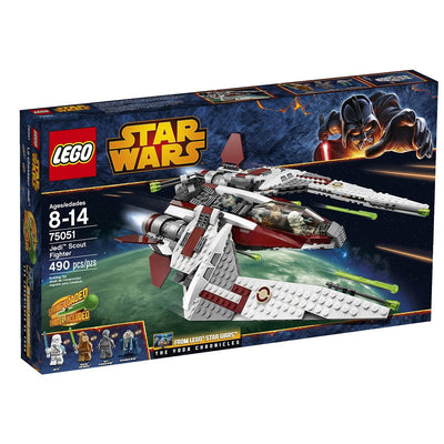 LEGO® Star Wars™ The Yoda Chronicles Jedi™ Scout Fighter w/ 4 Minifigures| 75051