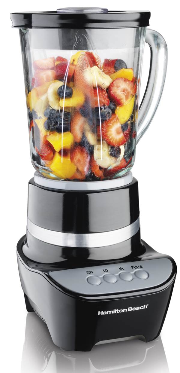 2) Hamilton Beach 53205 Wave Maker 2 Speed Compact Mini Food Processor Blender