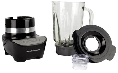 2) Hamilton Beach 53205 Wave Maker 2 Speed Compact Mini Food Processor Blender