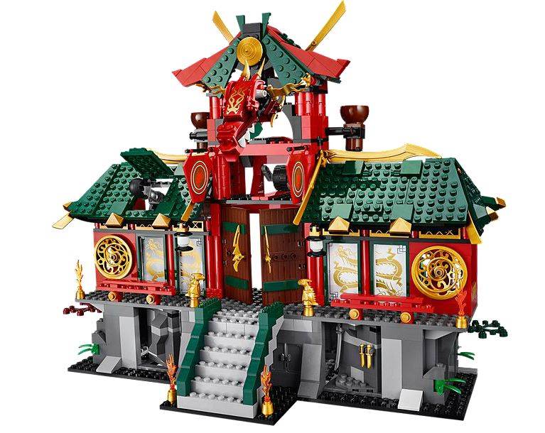 LEGO® NINJAGO® Battle for Ninjago City and Temple with 8 minifigures | 70728