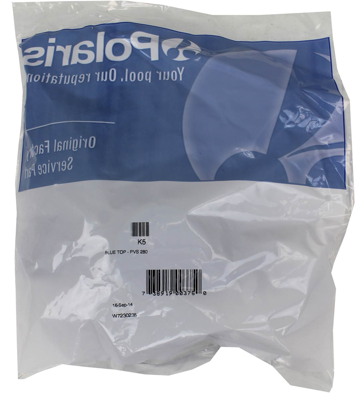 Polaris K5 Inground Swimming Pool Cleaner F5 280 Blue Top Cover Part (Open Box)