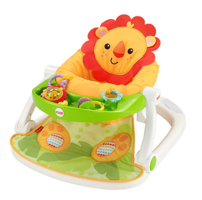 Fisher-Price Sit-Me-Up Baby Floor Seat with Tray Linkable Toys CBV48 (Open Box)