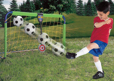Fisher-Price Super Sounds Kids Soccer Goal Post and Soccerball B8507 - Open Box
