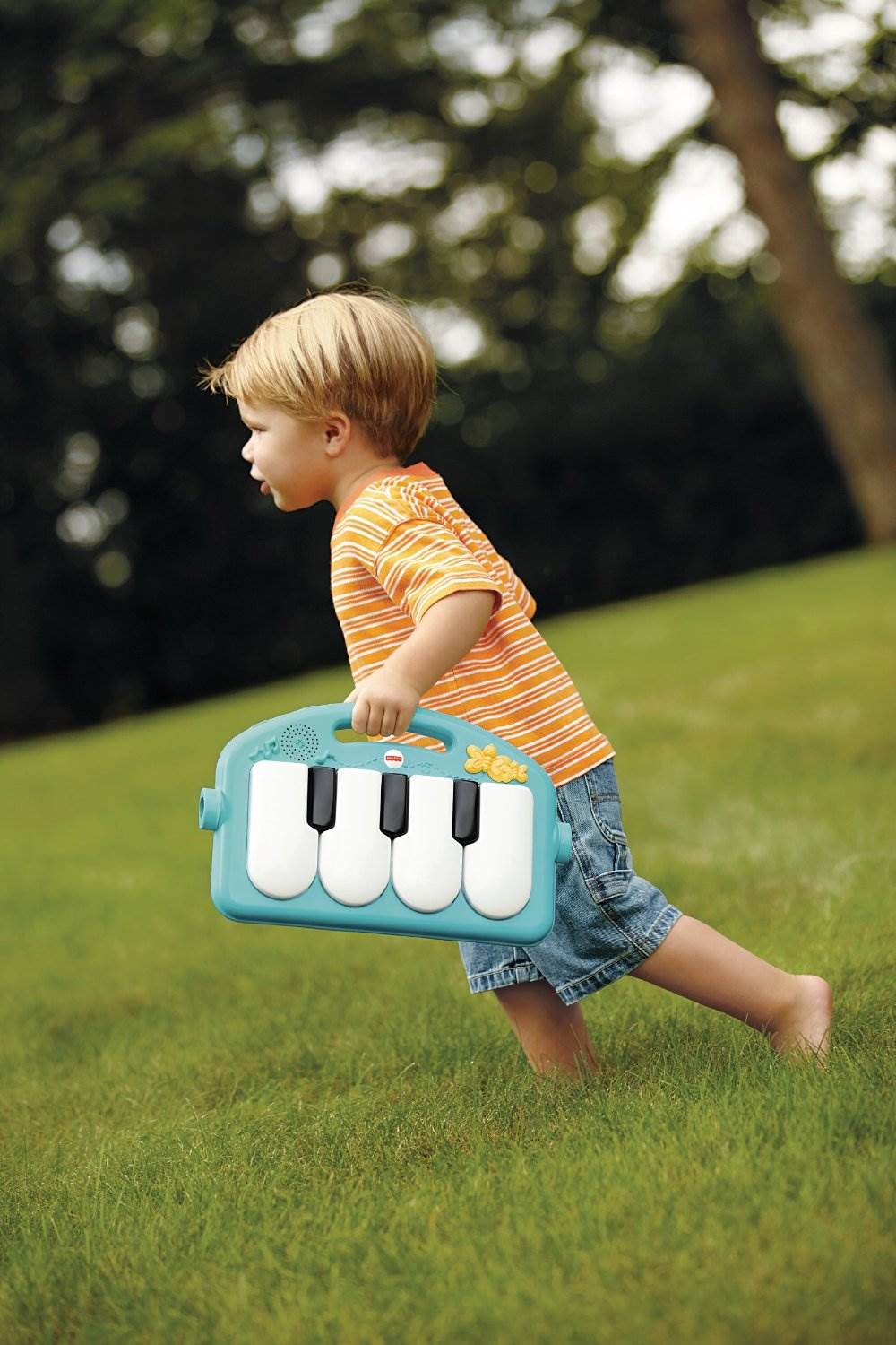 Fisher Price Discover 'n Grow Kick & Play Piano Music Baby Gym BMH49 (Open Box)