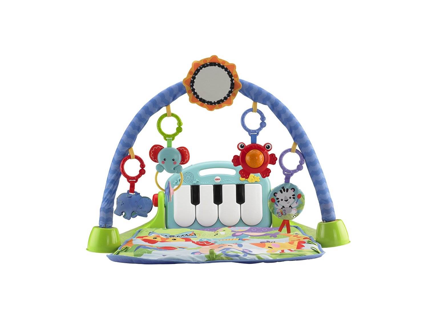 Fisher Price Discover 'n Grow Kick & Play Piano Music Baby Gym BMH49 (Open Box)