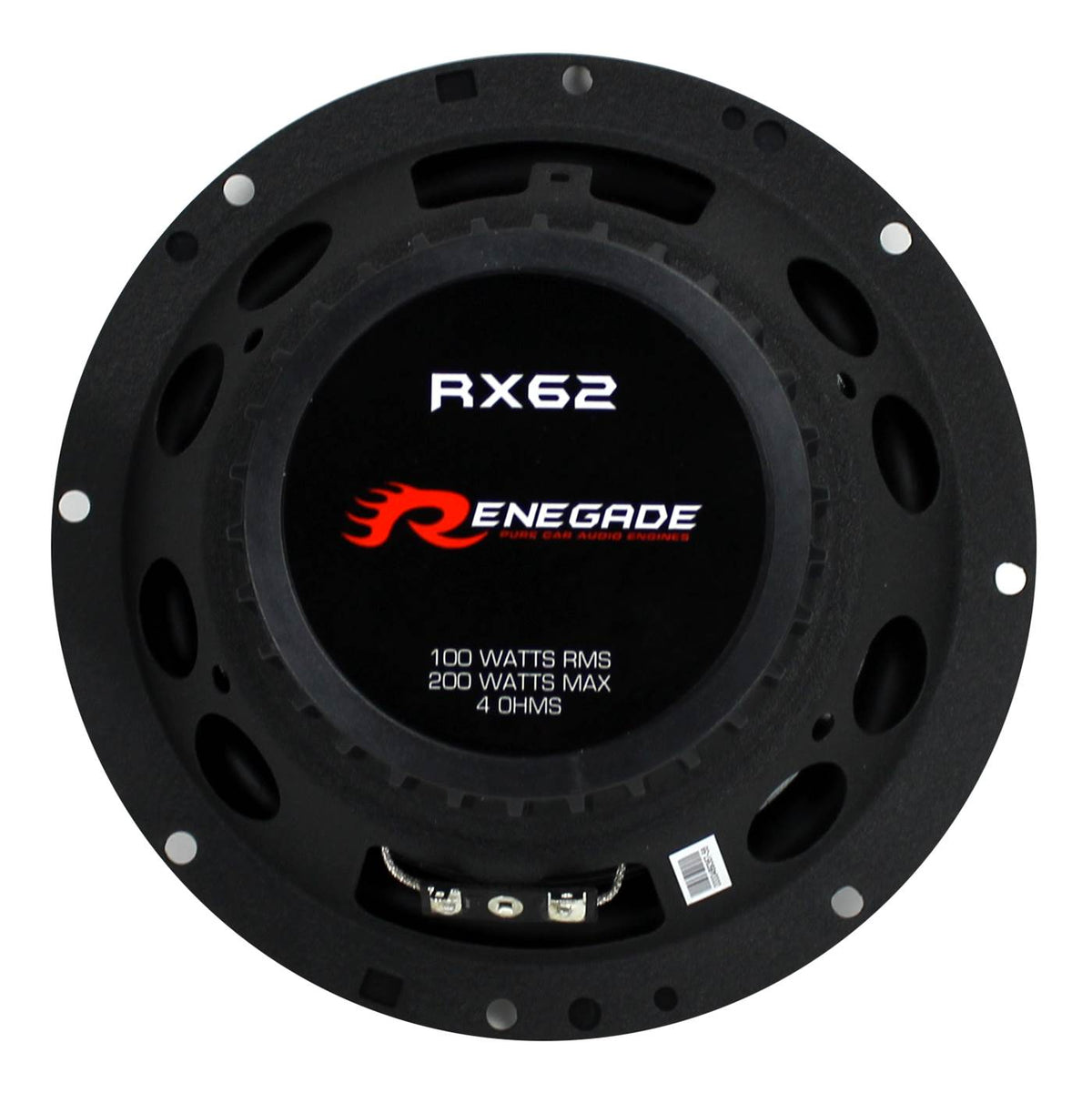 4) New Renegade RX62 6.5" 400 Watt 3-Way 4-ohm Car Audio Coaxial Speakers Stereo