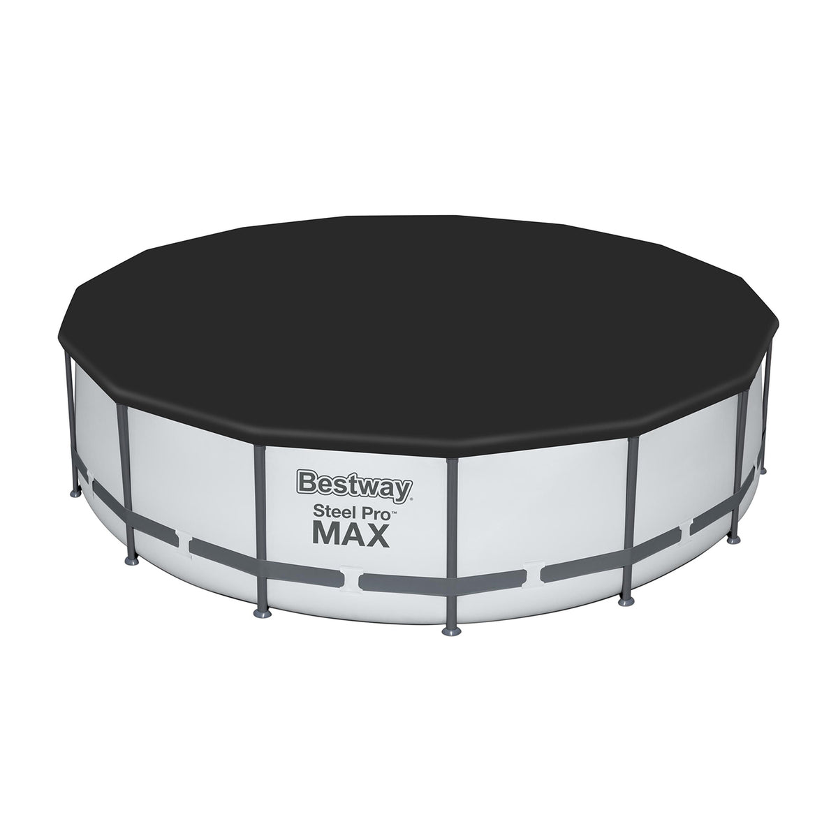 Bestway 15' x 48" Steel Pro Swimming Pool and E-Z Pool Weekly Treatment, 10 Lbs