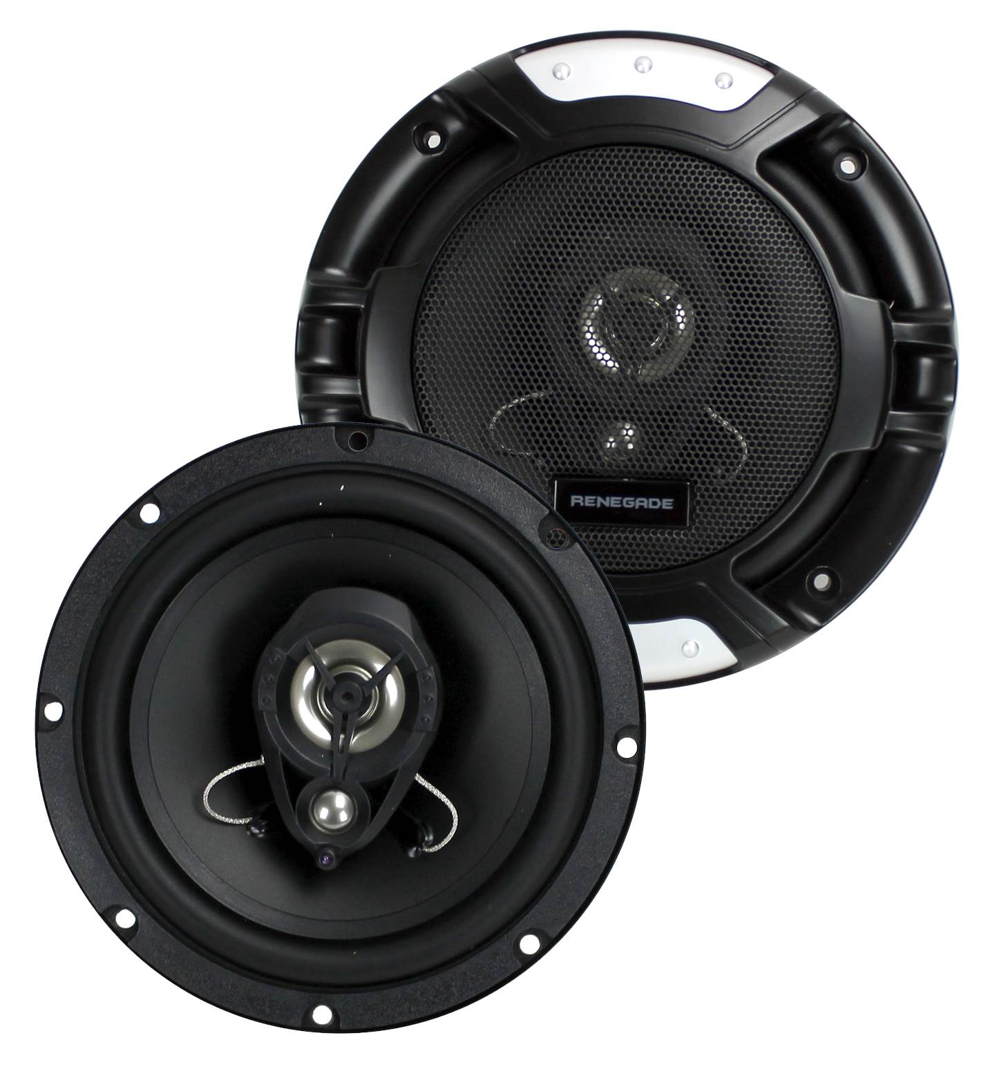 2) New Renegade RX62 6.5" 200 Watt + 2) RX693 6x9" 300 Watt 3-Way Car Speakers